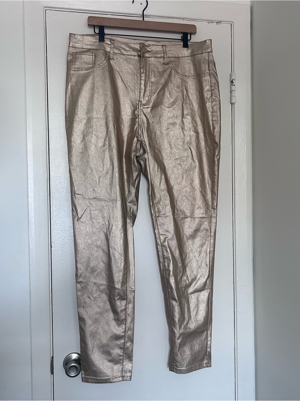 K. Jordan Metallic Jeans